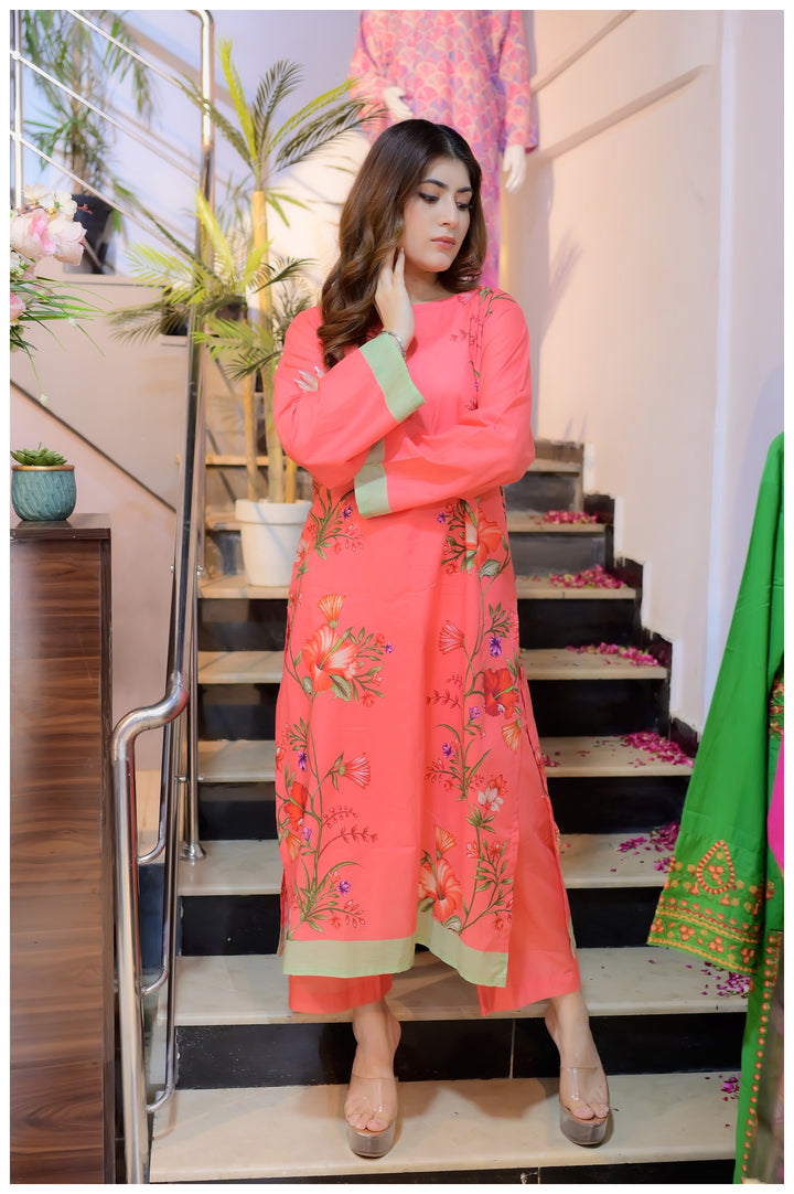 2PC Casual Pret-Stitched-Ready to wear-SSP109 - saniashahzad.com