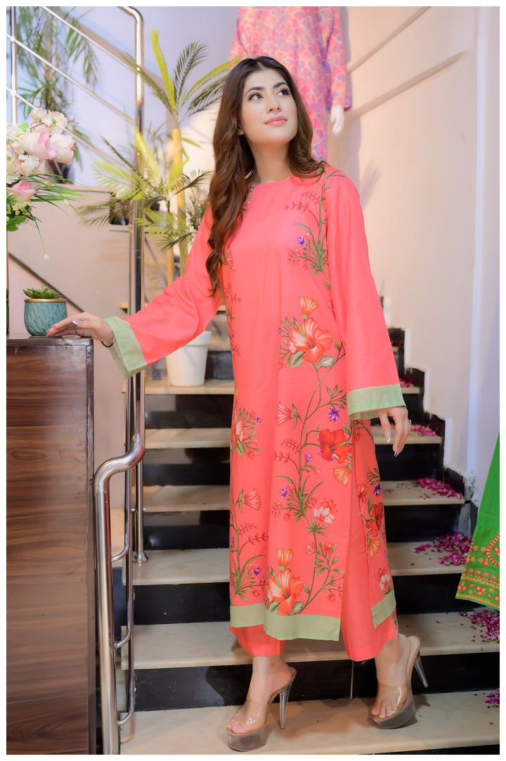 2PC Casual Pret-Stitched-Ready to wear-SSP109 - saniashahzad.com