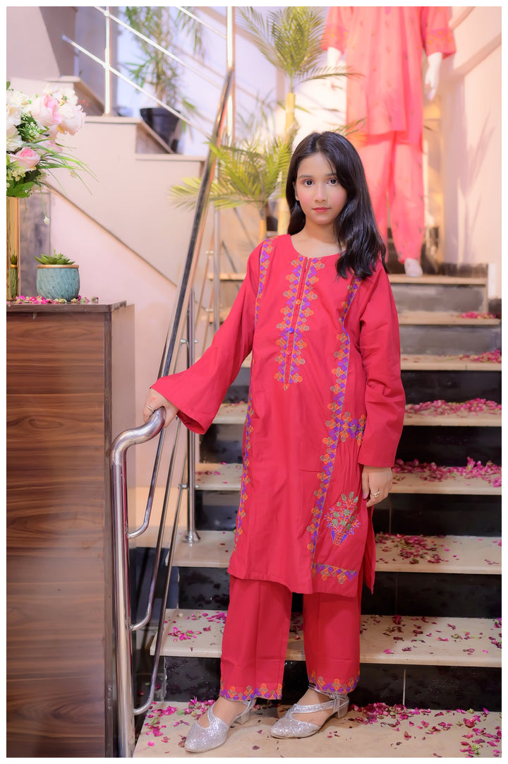 2PC Girls Casual Pret -SSP124 - Sania Shahzad Apparels