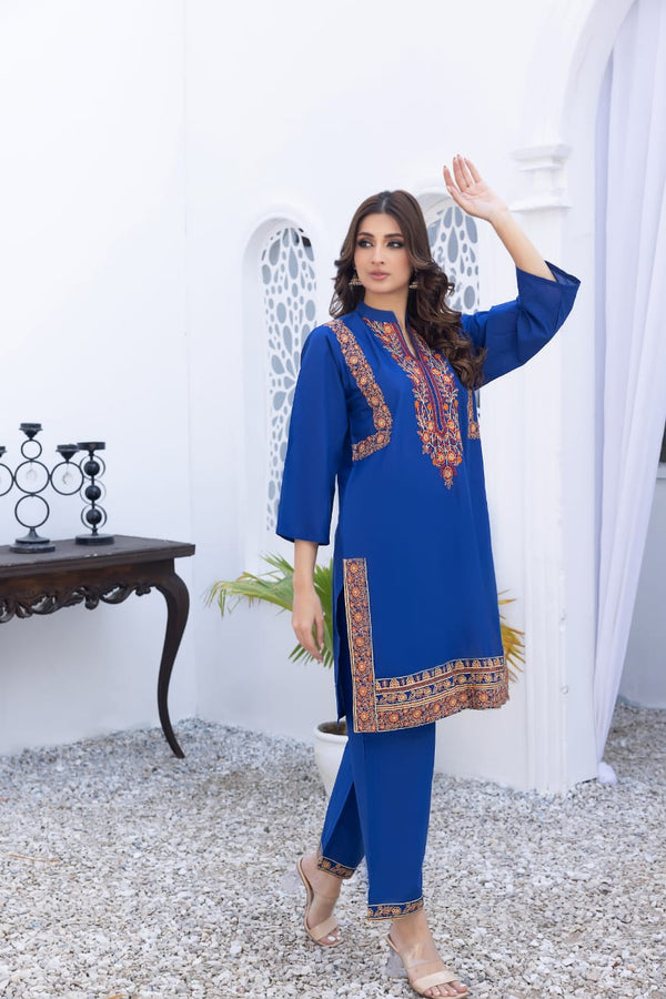 Solid Edit-Stitched - Sania Shahzad Apparels